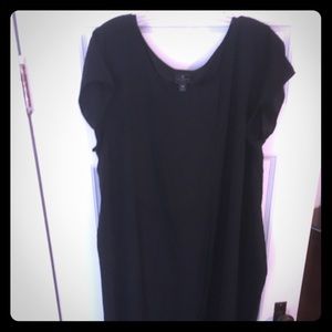 Long Shirt w/Split Tulip Hem - Plus